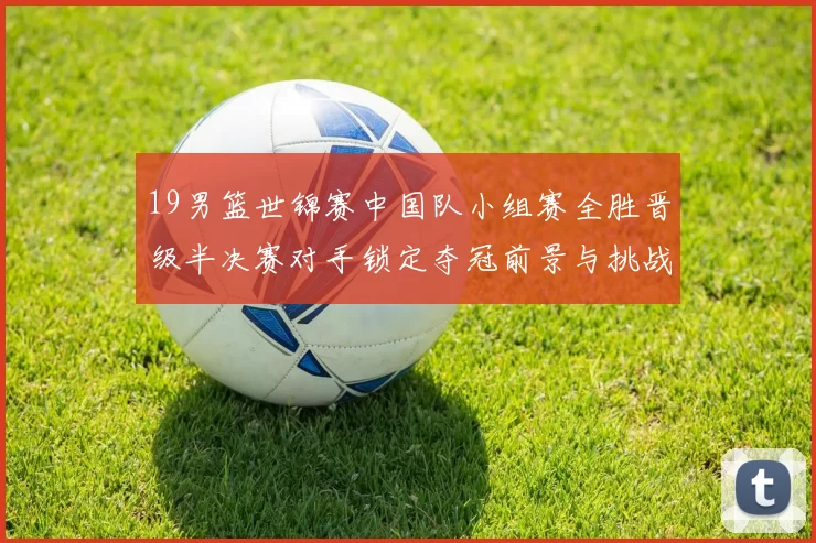 19男篮世锦赛中国队小组赛全胜晋级半决赛对手锁定夺冠前景与挑战