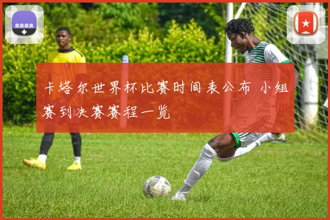 卡塔尔世界杯比赛时间表公布 小组赛到决赛赛程一览